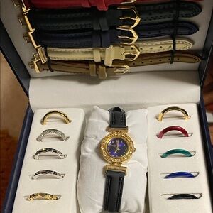 Giani-Giorgio Japan Watch Set Interchangeable Straps and face rings